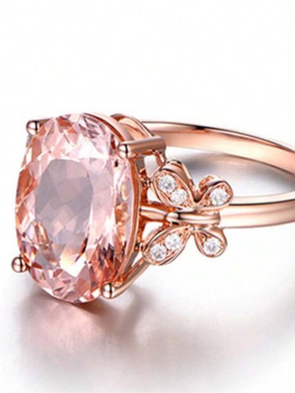 Rose gold ring